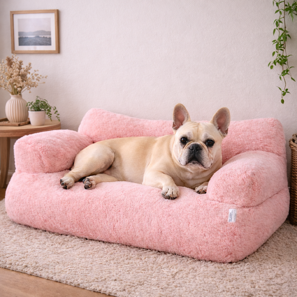 Lit de luxe pour chiens et chats